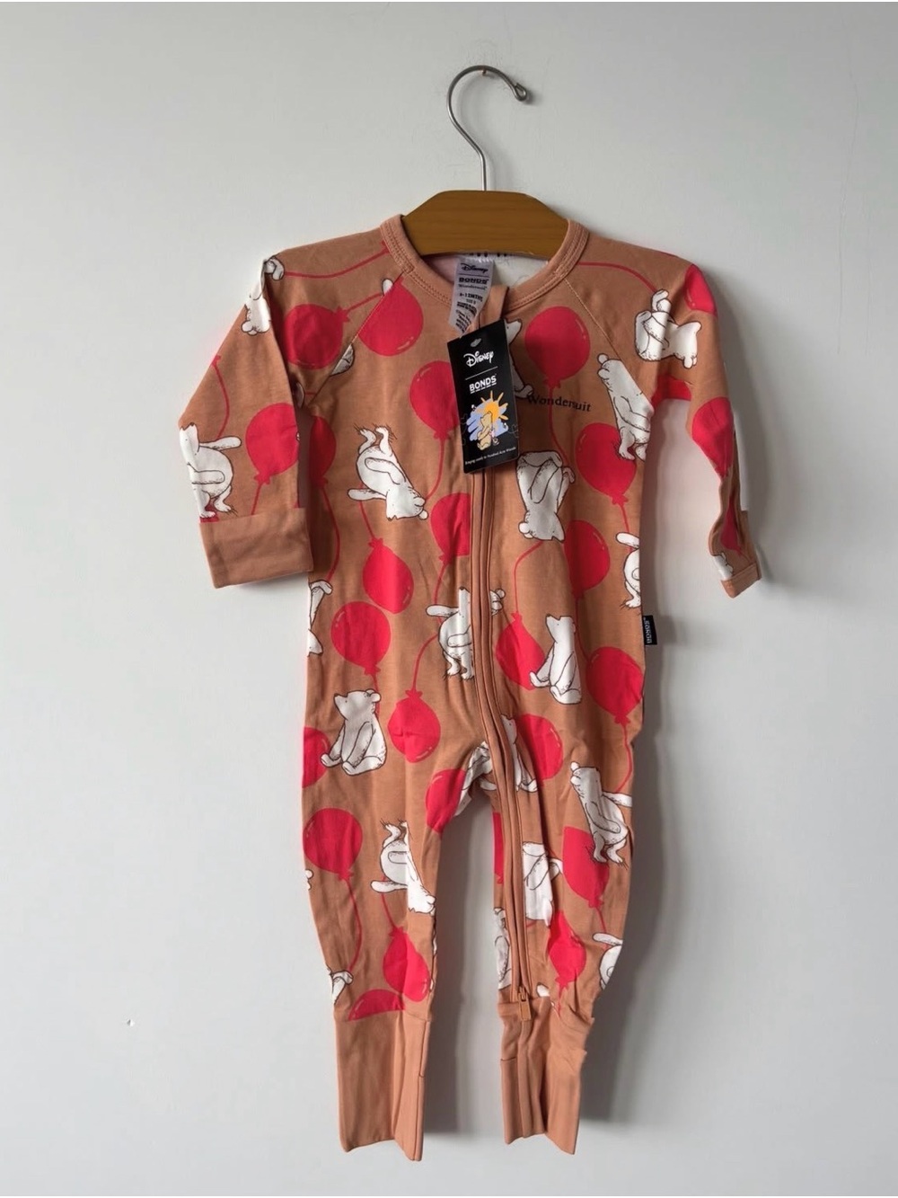 Red Balloon & Winnie the Pooh wondersuit